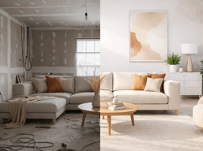 Explore design ideas with AI interior decoration assistant